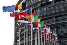Strasburgo, La sede del Parlamento Europeo. rappresentate - Fotogramma/Ipa