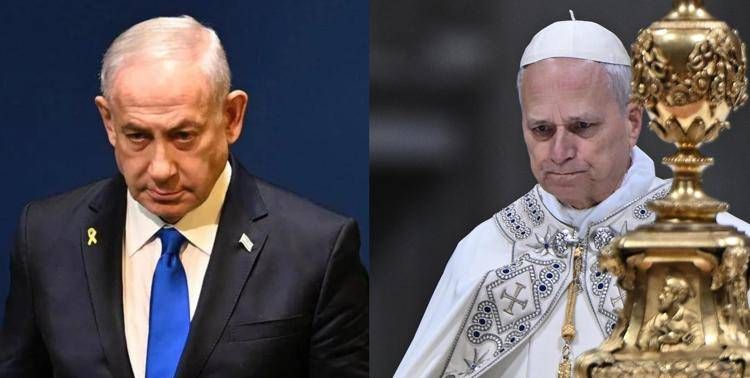 Benjamin Netanyahu  - e il Papa (Fotogramma/Ipa)