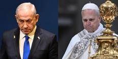 Benjamin Netanyahu  - e il Papa (Fotogramma/Ipa)