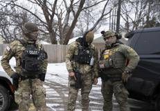 Agenti della polizia di frontiera - (Afp)