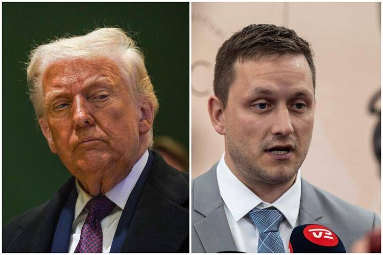 Donald Trump e Jens-Frederik Nielsen - Ipa