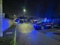 La via della casa della famiglia Carlomagno - (Adnkronos)