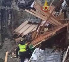 L'intervento dei vigili del fuoco