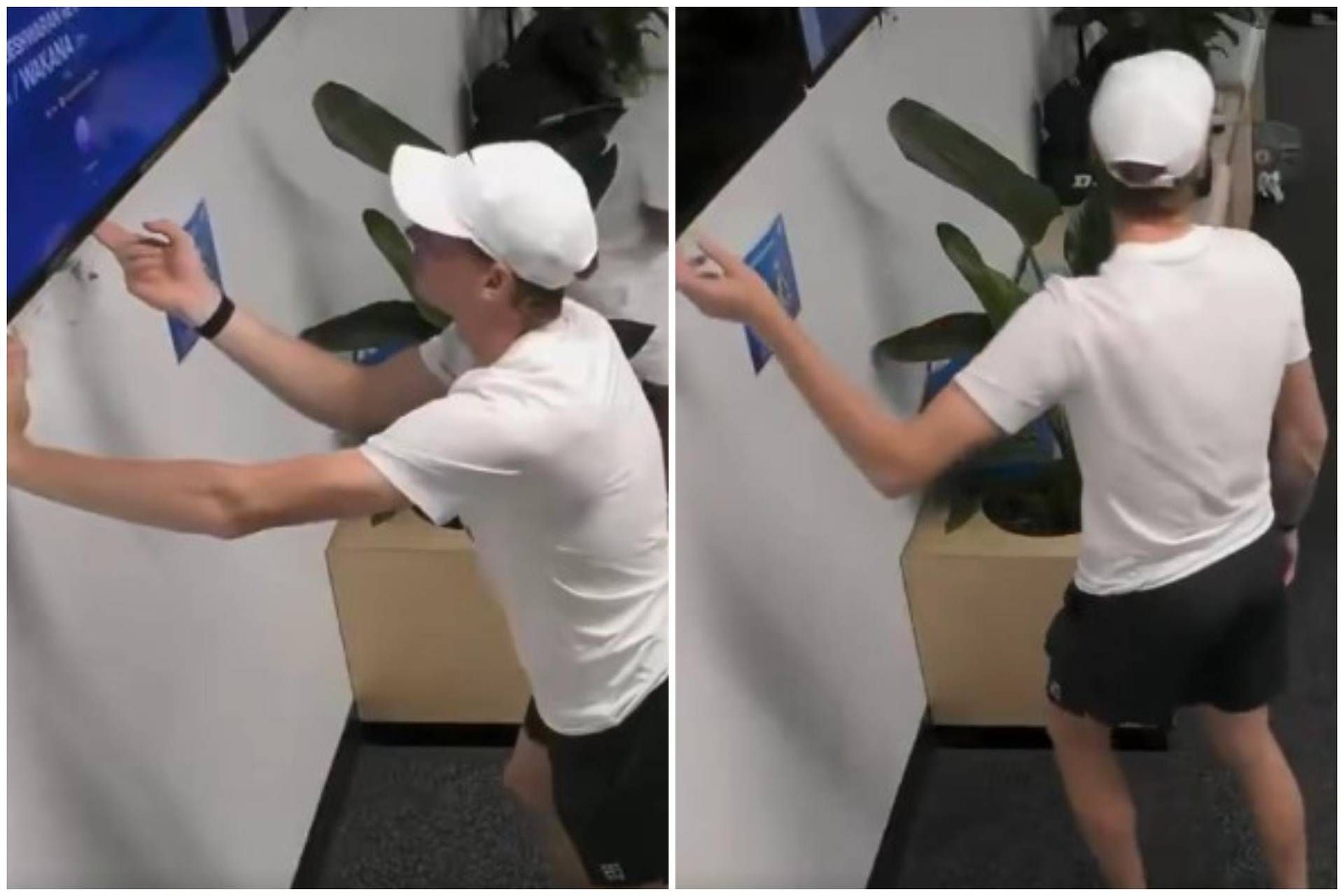 Sinner anti-tecnologia agli Australian Open 2026, ‘litiga’ con la tv per Musetti