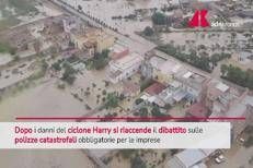 Polizze catastrofali, i danni del ciclone Harry riaccendono il dibattito