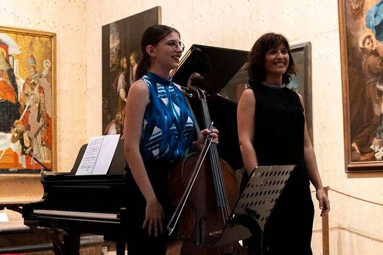 Eleonora Testa (violoncello) e Maria Semeraro (pianoforte)