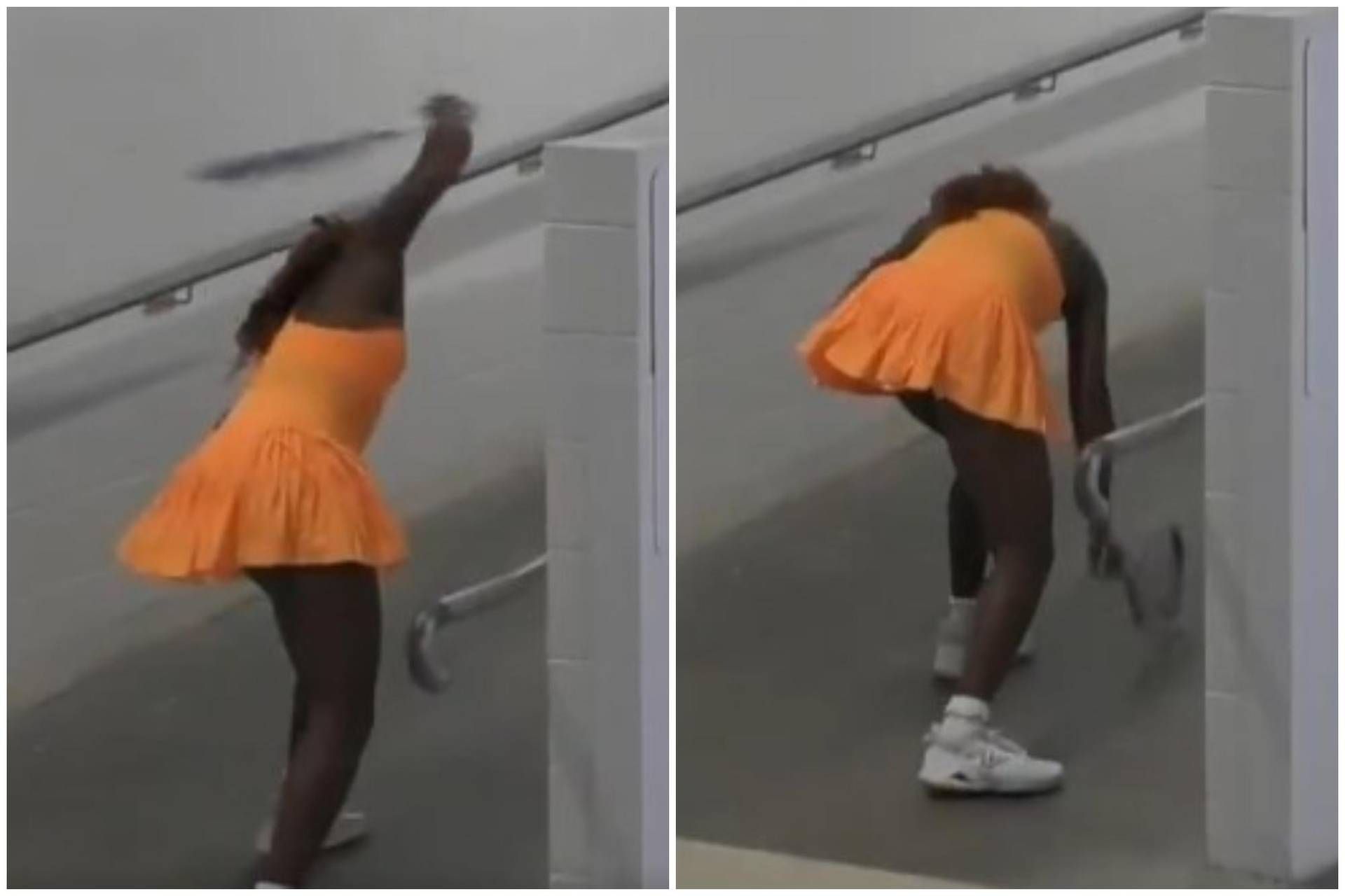 Gauff perde agli Australian Open e... distrugge la racchetta