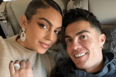 Georgina Rodriguez e Cristiano Ronaldo - fotogramma/ipa