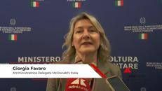Agroalimentare: Favaro (McDonald's Italia), 'dal 2008 eccellenze italiane nei menù e da oggi anche miele bio'