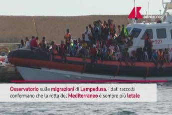 Migranti, nel 2025 almeno 1.314 sono morti nel Mediterraneo centrale