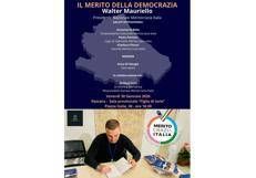 Libri: tappa a Pescara per 'Il merito della democrazia' di Walter Mauriello