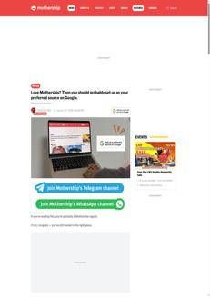 Singapore: Google introduces news personalization with Mothership
