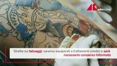 Stretta sui tatuaggi, arriva il consenso informato