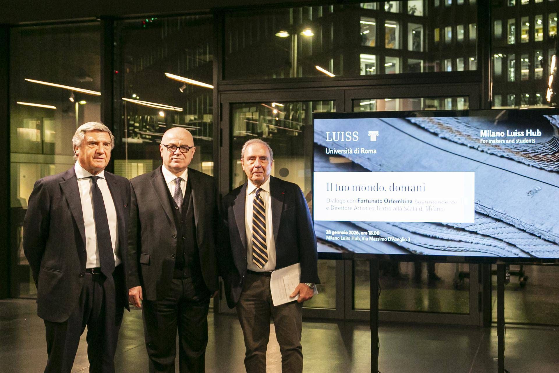 Milano, al Luiss Hub via al ciclo di interviste a protagonisti di società e cultura italiana