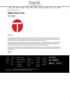 Pakistan: Digital Fraud Crisis Threatens Economy and Public Trust