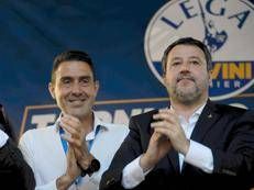 Roberto Vannacci e Matteo Salvini - Fotogramma /Ipa