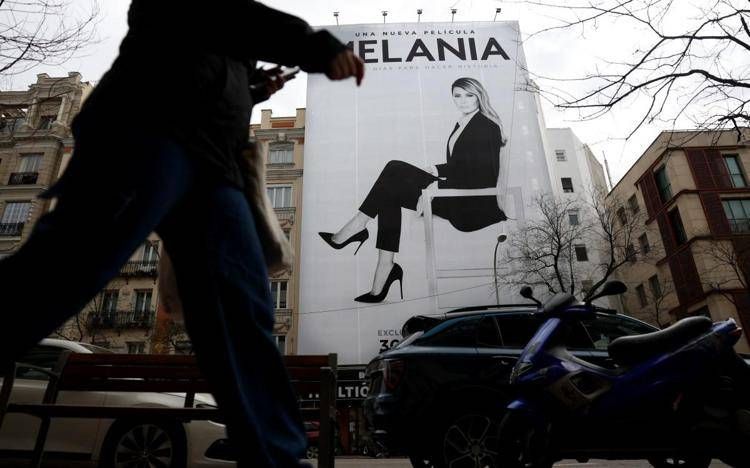 Pubblicità del doc 'Melania' - (Afp)