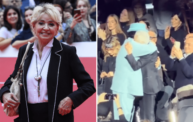 Enrica Bonaccorti, dopo l'abbraccio con Renato Zero: "Mi ha fatto sentire una rockstar"