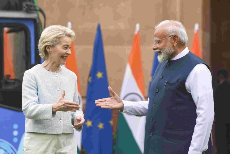 Ursula von der Leyen, Narendra Modi - IPA