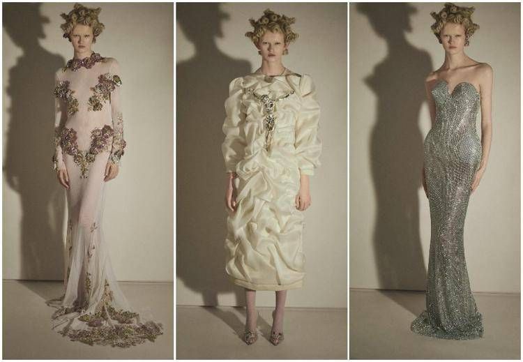 Tra look della collezione couture 'The Resurrection' di Francesco Scognamiglio
