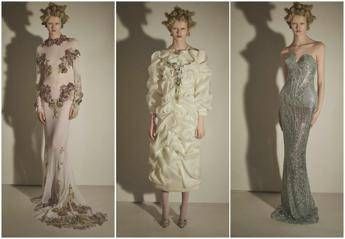 Tra look della collezione couture 'The Resurrection' di Francesco Scognamiglio