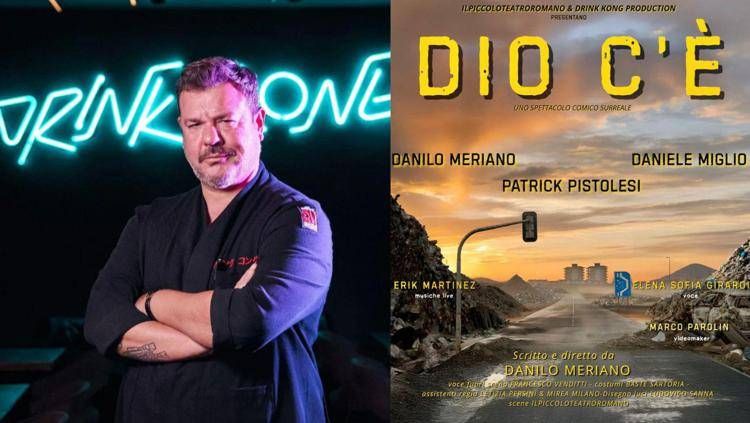 Dai cocktail al palco, Patrick Pistolesi in scena con 'Dio c'è': 