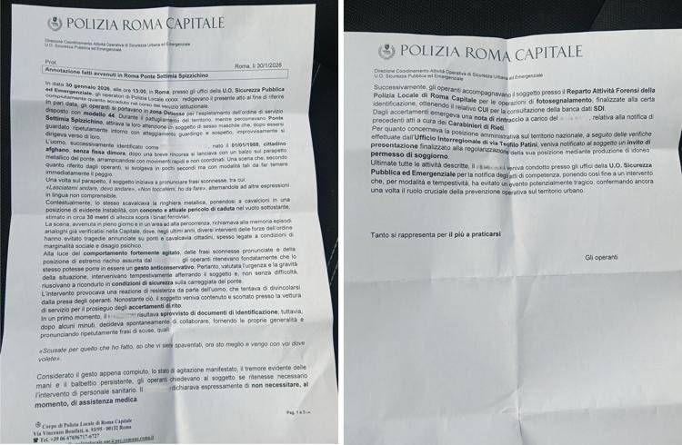 La relazione della Polizia locale