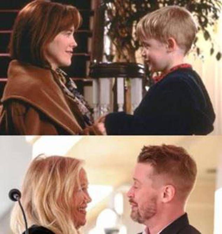 Macaulay Culkin e Catherine O'Hara 