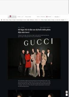 Vietnam: Gucci celebrates Italian fashion with a film event in Ho Chi Minh City