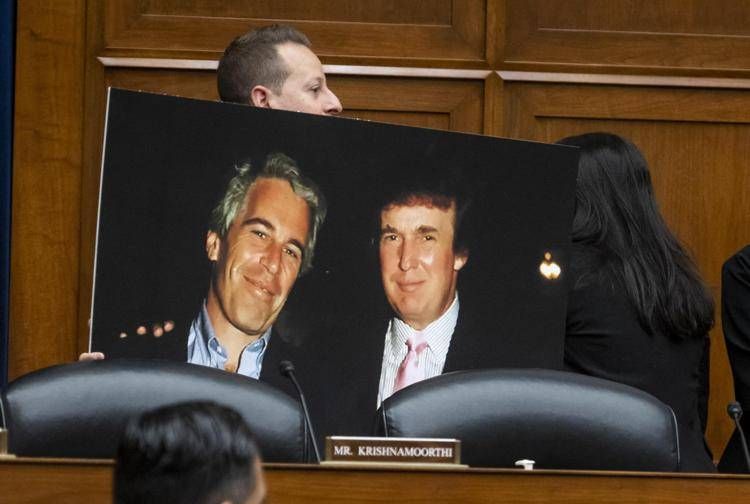 Epstein e Trump - Fotogramma /Ipa