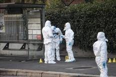 Il luogo della sparatoria (Ipa)