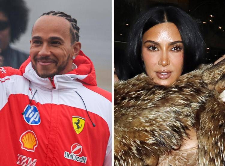 Lewis Hamilton e Kim Kardashian
