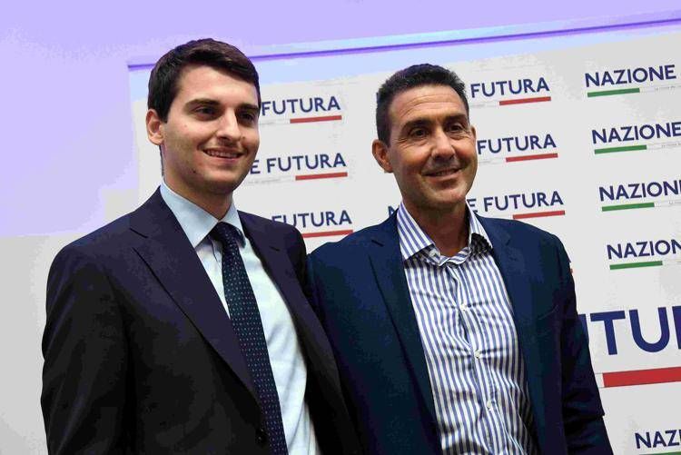 Francesco Giubilei e Roberto Vannacci nel 2023 - Fotogramma/IPA