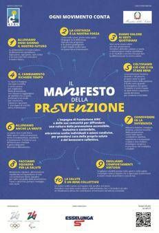 A Milano-Cortina il Manifesto della prevenzione: 