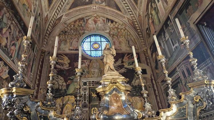 Restauro per la Madonna della Cintola di Giovanni Pisano