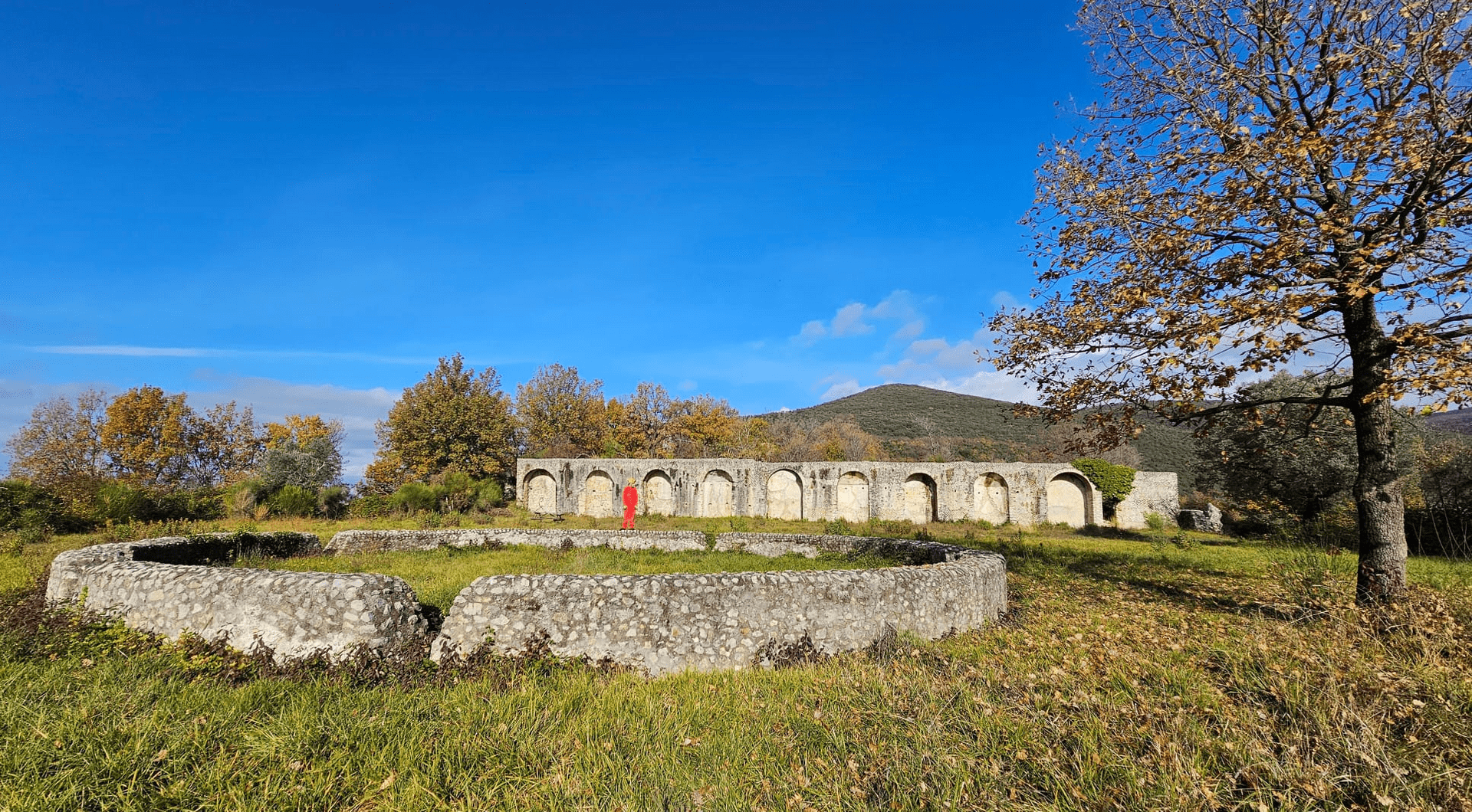 Scoperto acquedotto della villa romana dei Casoni nel Reatino