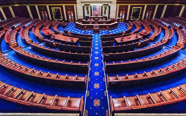 La Camera dei Rappresentanti Usa - Wikipedia /Pubblico dominio