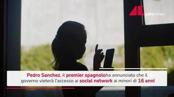 Spagna, social vietati ai minori di 16 anni
