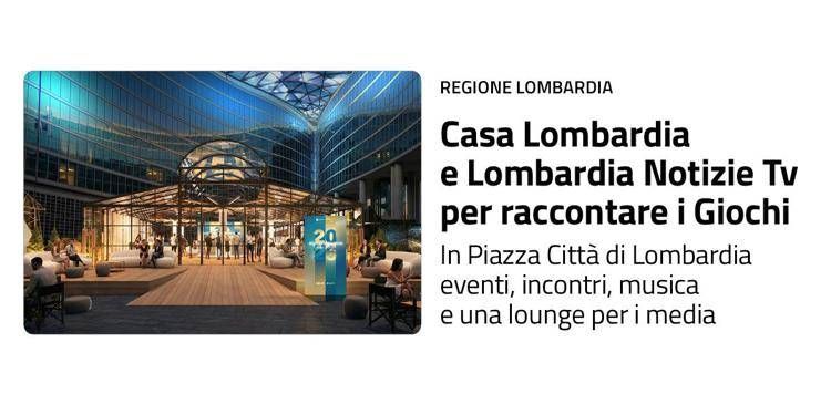  in piazza Regione arriva 'Casa Lombardia' per raccontare Olimpiadi