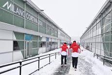 Neve sulle Olimpiadi di Milano Cortina - Fotogramma /Ipa