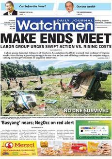 Filippine: Allerta rossa a Negros Occidental per la depressione tropicale Basyang