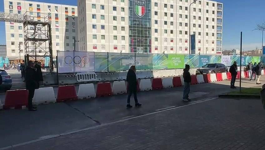 Milano Cortina, Mattarella arriva al Villaggio Olimpico