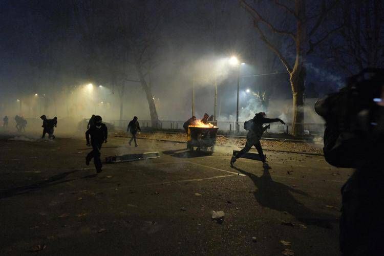 Scontri a Torino (Fotogramma/Ipa)