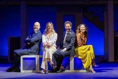 Gli interpreti della commedia 'Ti sposo ma non troppo', Vanessa Incontrada, Gabriele Pignotta, Fabio Avaro, Siddharta Prestinari, 