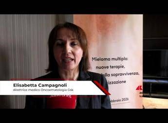 Tumori, mieloma: Campagnoli (Gsk), 'impegno rivolto a ricerca e innovazione'
