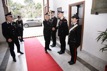 Carabinieri, Comandante interregionale Domizi in visita a Caltanissetta