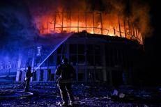 Ucraina, attacco russo a Zaporizhia - Fotogramma /Ipa