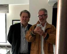 Steve Bannon e Jeffrey Epstein - IPA