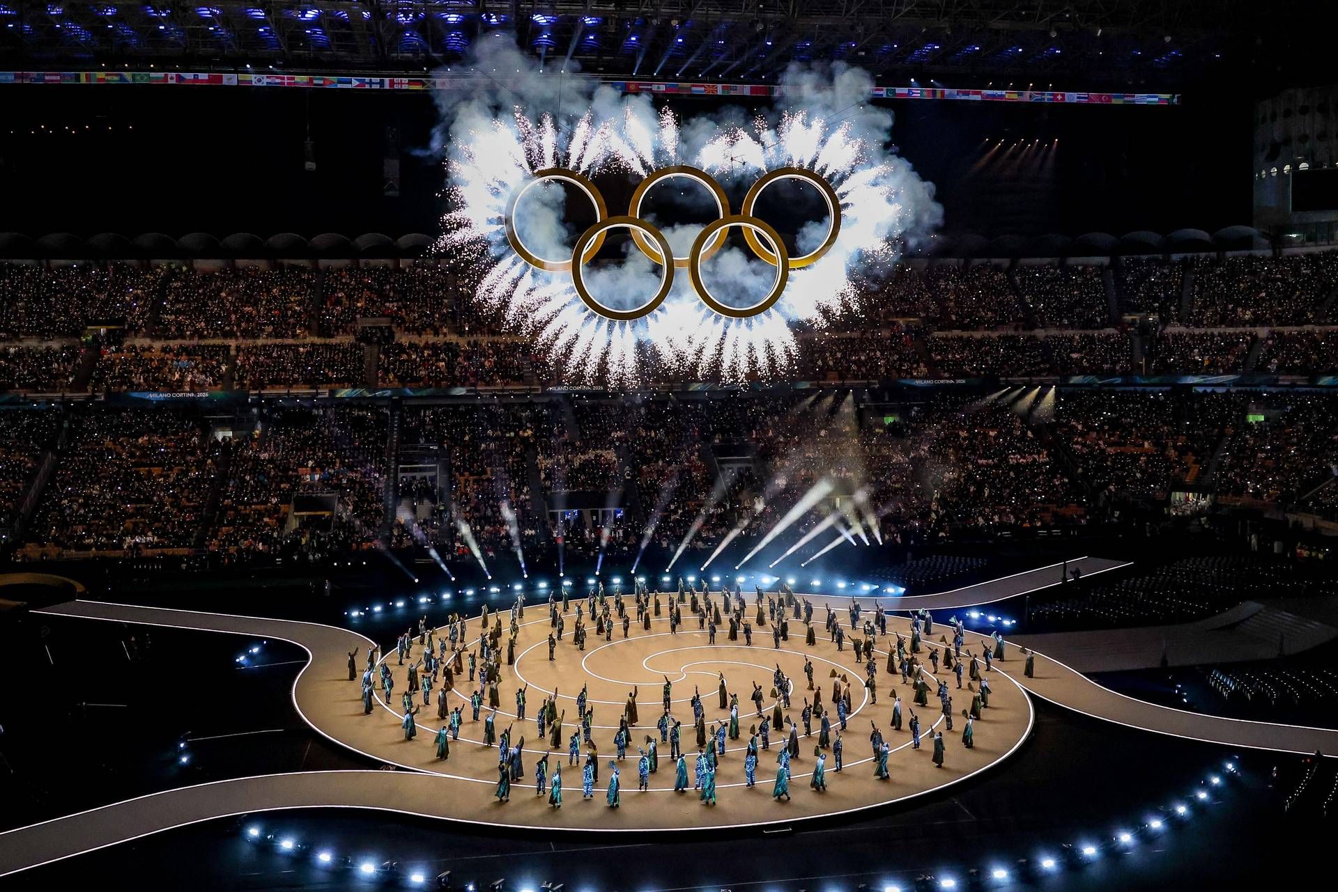 Milano Cortina, fischi per Israele alla cerimonia d'apertura