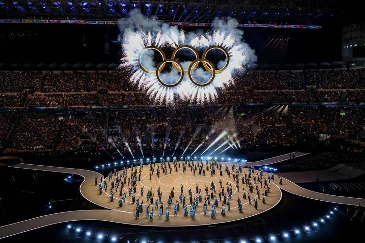 La cerimonia d'apertura di Milano Cortina - Ipa/Fotogramma